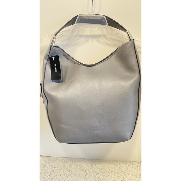 Alfani Bangle Hobo Side Zipper Women's shoulder bag -GRAY NWT - Picture 1 of 12